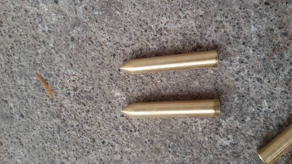 Brass Bullet Arrow Tips