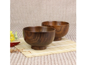 Hot Selling Eco-friengly Personalized Chinese Noodle Salad Wooden Sugar Bowl