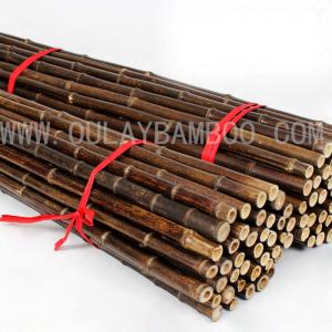 Natural black bamboo poles
