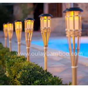 Decorative And Functional Add to CompareShare Handmade bamboo torch, bamboo tiki torches for outdoor decoration