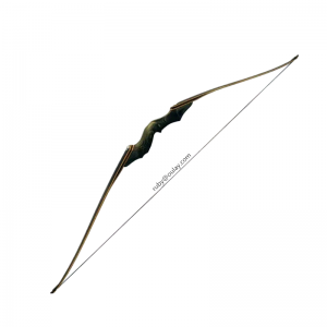   straight limbs black hunter fiberglass bows