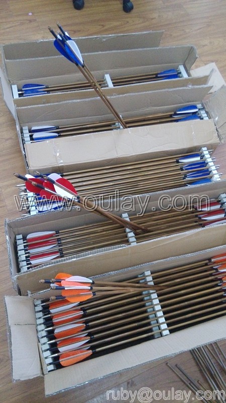 one carton bamboo arrows