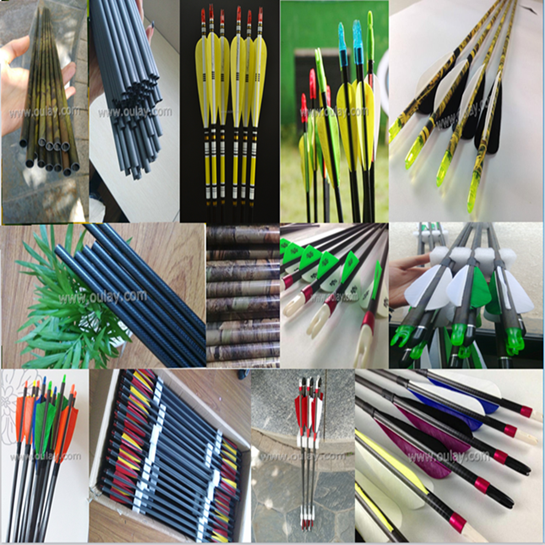 Hunting use arrow type carbon arrows