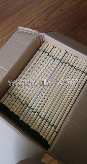 Black rubber rings bamboo drum sticks 