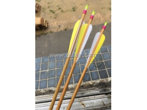 100%Pure carbon arrows with wooden pattern colors