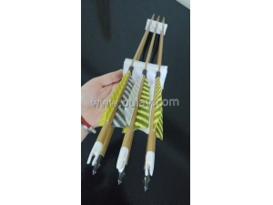 100%Pure carbon arrows with wooden pattern colors