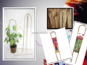 u-shape bamboo trellis