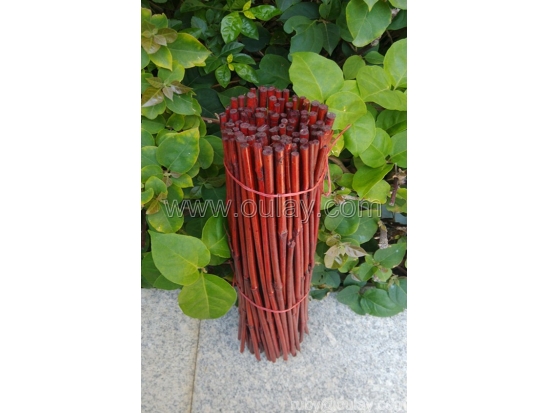 Red bamboo sticks for agriculture