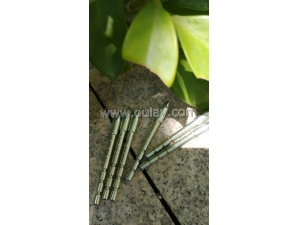 Black arrow tips for bamboo arrows