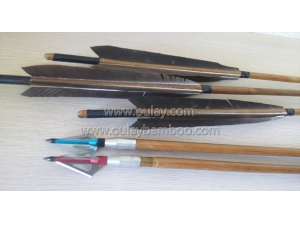 Archery fletchings arrows  with 4pcs turkey fletches