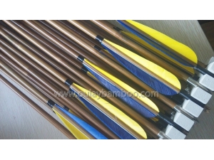 Arrow type and hunting use bamboo arrows