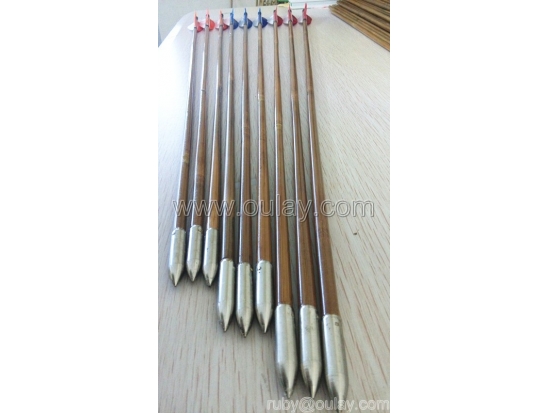 Arrow type and hunting use bamboo arrows