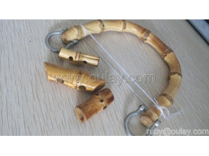 Top quality bamboo handles with mental hooks