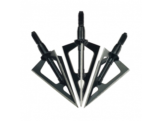 Black Widow 3 Blades Stainless Steel Arrow Head For Archery Compound Bow