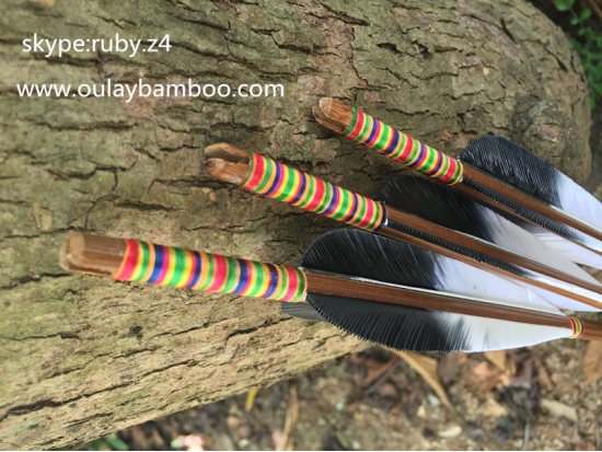 Colorful Bowstring Longbow Arrows