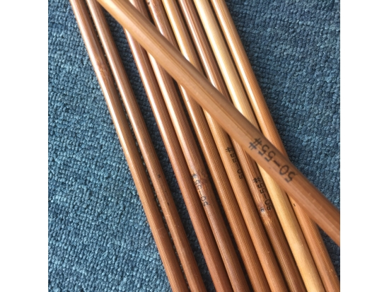 New Chinese EIGHT Type Self-Nock Carbonization Shafts