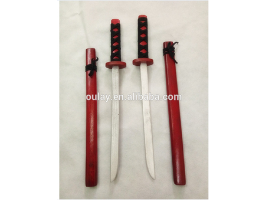 China Direct Children Toy Wooden Katana Sword