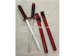 China Direct Children Toy Wooden Katana Sword