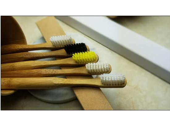 Natural environmental Bamboo toothbrush and natural carbonized bamboo toothbrush