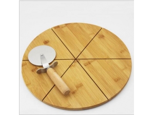 Bamboo Kitchen pizza Chop Board set