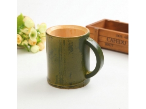 drinking bamboo coffee cup