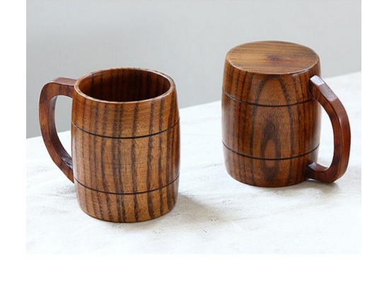 drinking Wooden coffee cup