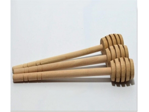 wooden honey spoon