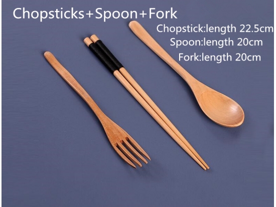 Custom Eco-friendly Chinese Chopsticks/Spoon and Chopstick set/Spoon,Chopsticks and Fork