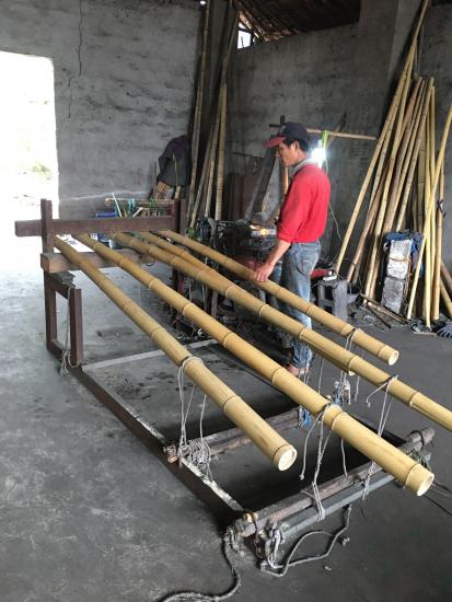 Moso bamboo poles 10 foot 3 inch for building