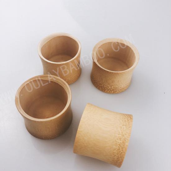 Small Natural Color Bamboo Beer Cups