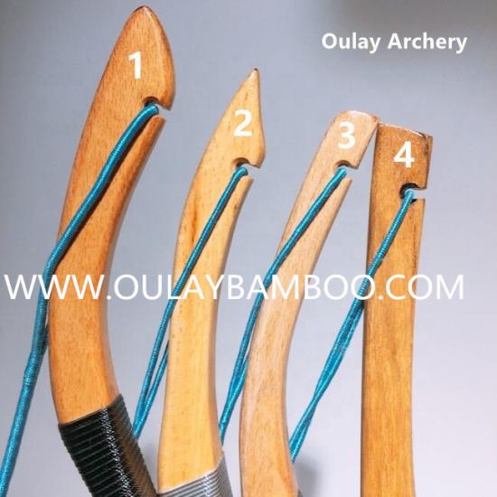 Kids' Bows Youth Practice Shooting Recurve Fiberglass Wood Bows With Different Leathers And Siyahs