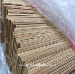 Decorative And Functional 2~3mm Planed Carbonized Bamboo Strips For Making Laminated Bows