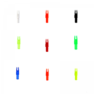 1.24inch Cheap Colorful Y Plug-in Arrow Knocks Nocks