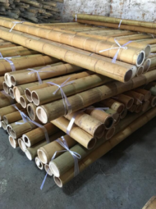 bamboo poles