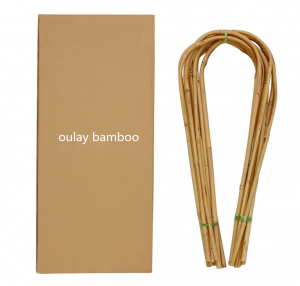 u shape bamboo trellis