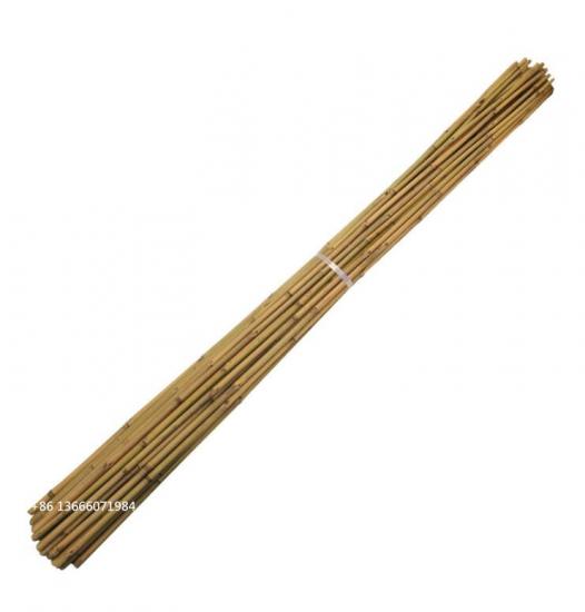 Round bamboo garden sticks