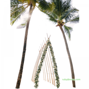 bamboo decoration for weeding