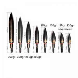 carbon arrow heads