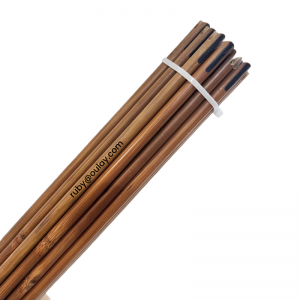 Self nock bamboo arrow shafts