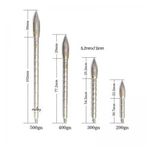 stainless steel bullet tips